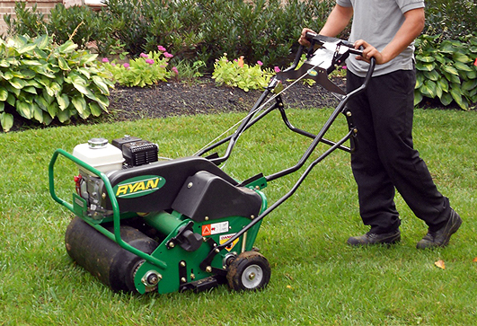 Rockford Lawn Core Aeration Contractor